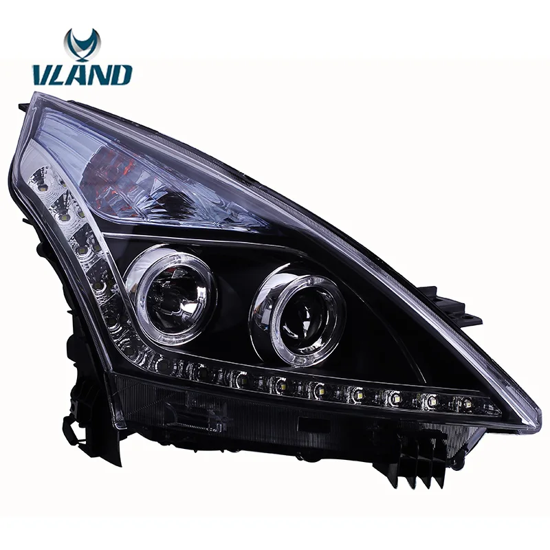 Vland Factory автомобильные аксессуары головная лампа для Nissan Teana 2008-2012 светодиодный головной светильник Plug and Play+ водонепроницаемый