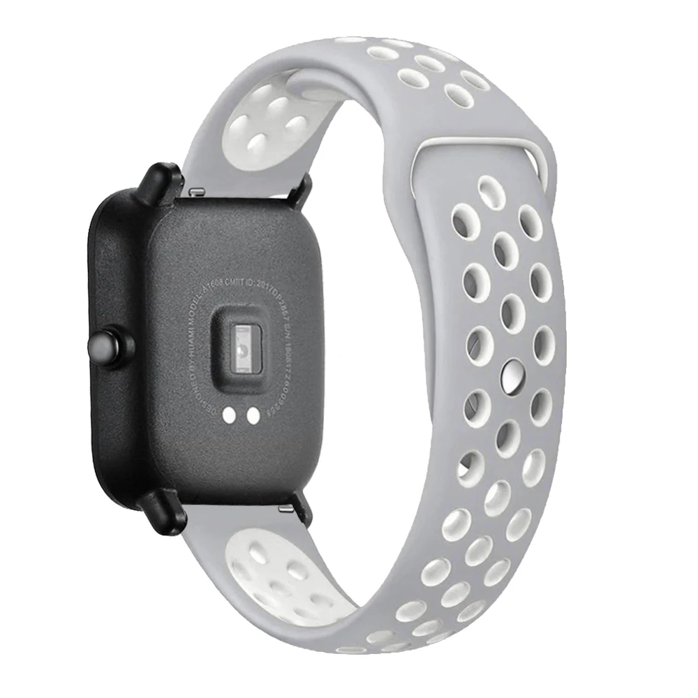Ремешок заменяет ремешки для часов Amazfit Youth силиконовые ремешки для Xiaomi Huami Bip BIT PACE Lite Молодежные умные часы браслет на запястье