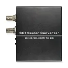 Преобразователь HDMI в Dual SDI для вождения HDMI мониторов HDMI в 2 SDI преобразователь скалера 1X2( 2 порта 3G SD HD) с адаптером питания