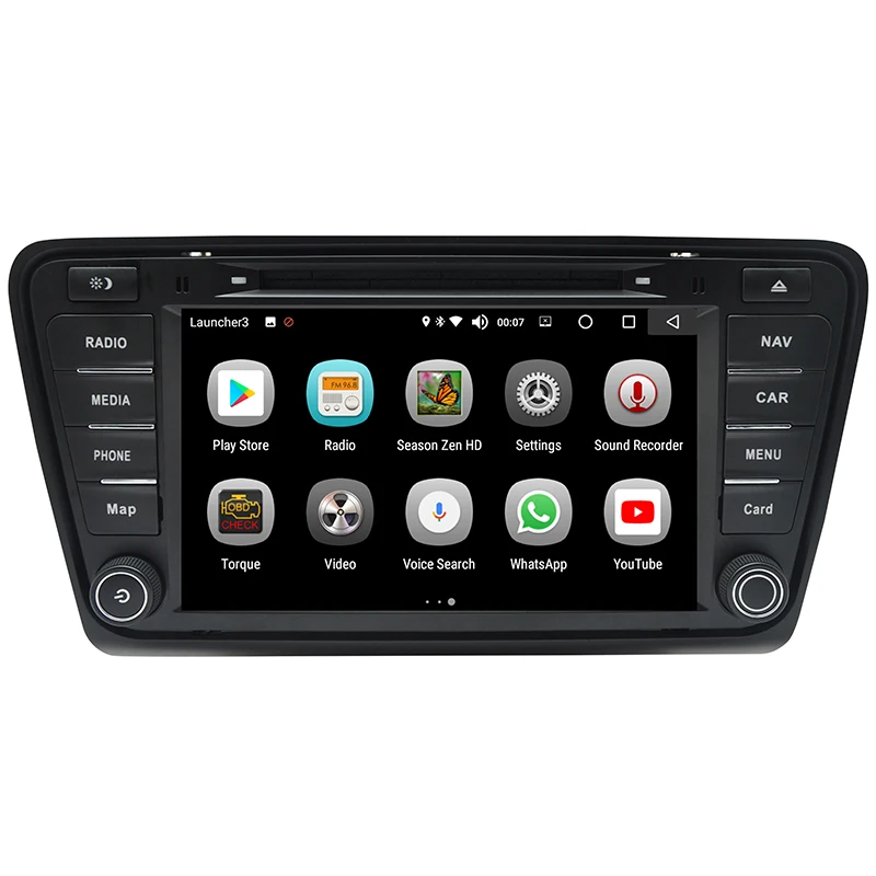Автомобильный мультимедийный плеер Android 8 0 4 ГБ/32 ГБ дюймов 2 Din автомагнитола с