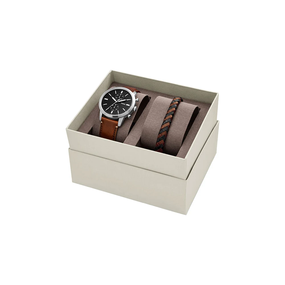 Наручные часы Fossil FS5394SET мужские кварцевые|Кварцевые часы| |