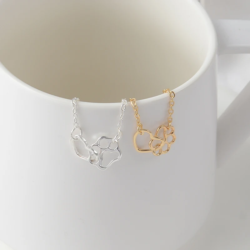 Подвеска в виде собаки браслет собака с лапой персонализированные