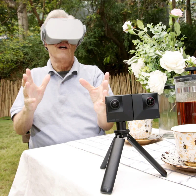 Insta360 EVO 3D Очки виртуальной реальности VR Камера 5 7 K видео складной панорамный для