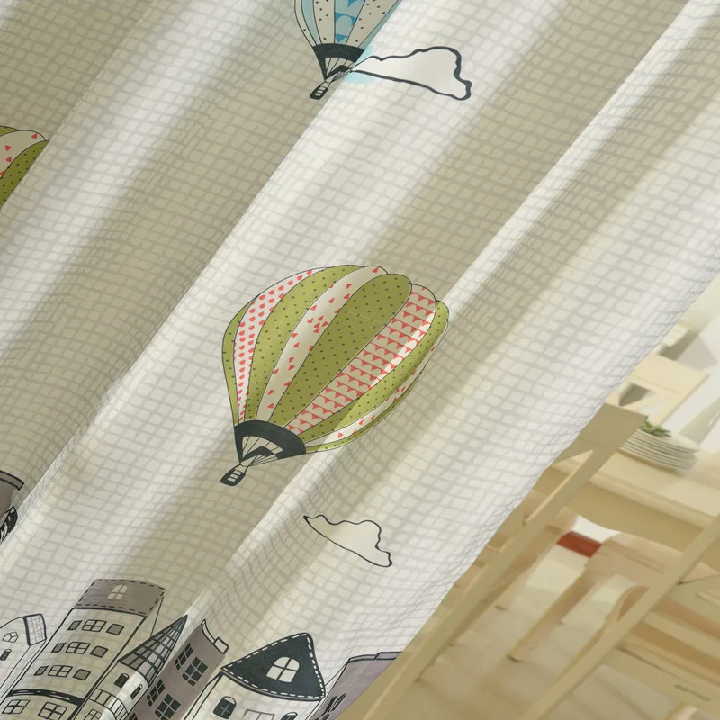 Занавески для детской комнаты мальчиков и девочек спальни гостиной