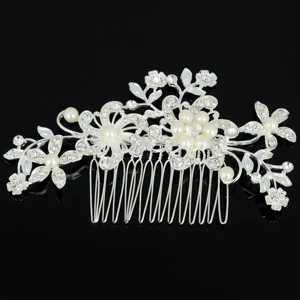 1 шт. Свадебная заколка для волос с жемчугом и кристаллами|pearl hair pins|wedding bridalfashion pins