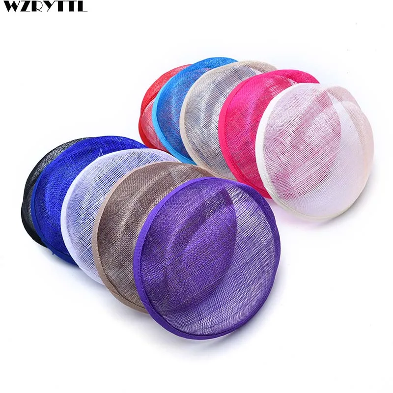 Sinamay Женская шляпка 21*17 королевская Вуалетка Millinery пиллбокс женские береты