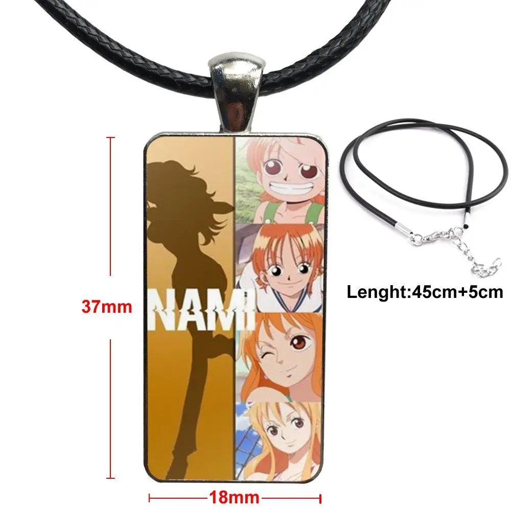 Аниме One Piece Nami Брендовое стальное цветное ювелирное изделие модное эффектное