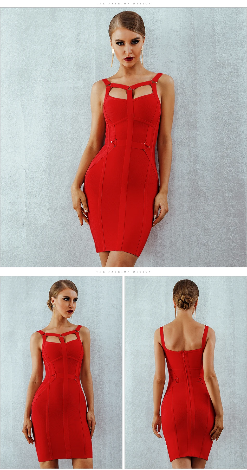 Adyce новое летнее Розовое женское Бандажное платье Vestido сексуальное платье с тонкими бретельками с вырезами миди знаменитостей вечернее Клубное платье