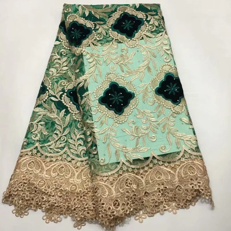 Последние французские кружева ткани высокого качества Тюль кружевная ткань в