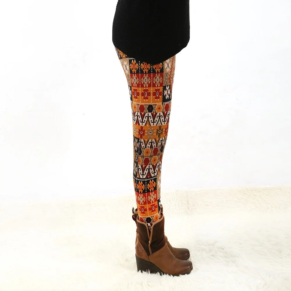 1183 модные женские брюки эластичные Капри удобные плюс леггинсы американский