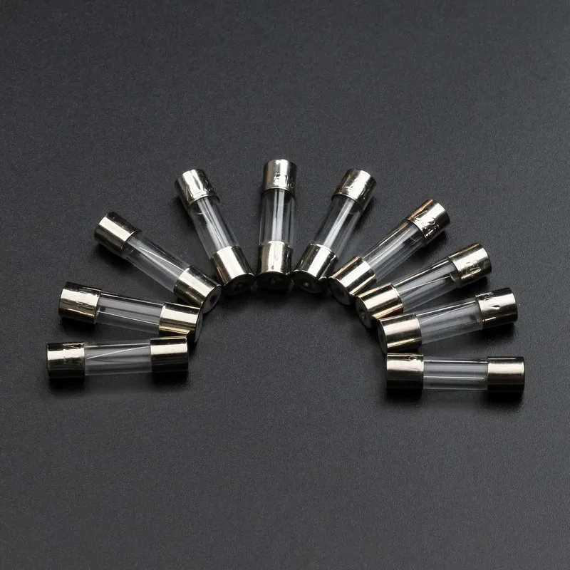 Набор плавких предохранителей для стеклянных трубок 72/100 шт. 5x2 0 мм/6x30 мм