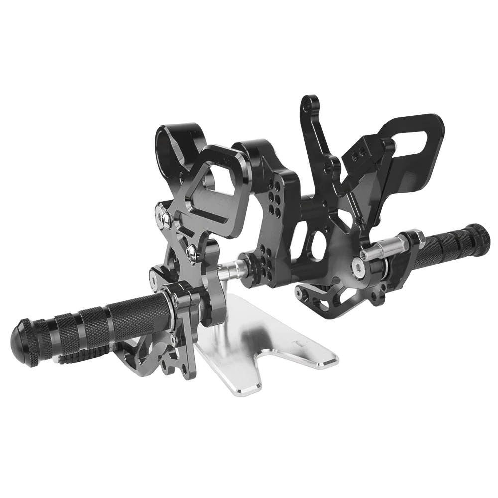 Регулируемая MT09 FZ09 MT-09 FZ-09 CNC Rearsets Подножка для ног для- Yamaha MT FZ 09