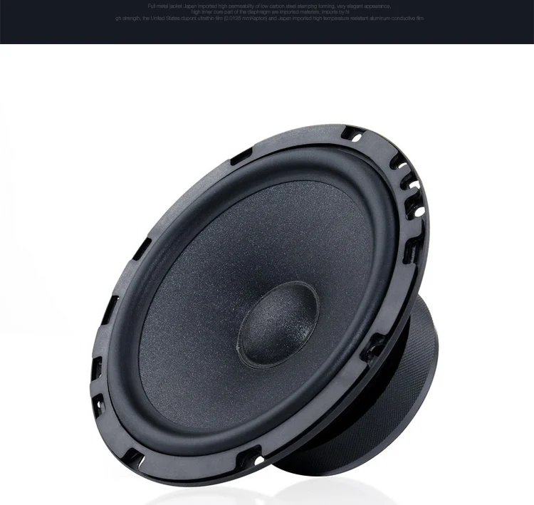 1 шт. Sounderlink топ класса высокой мощности 6,5 дюймов Автомобильный сабвуфер динамик аудио бас сырой драйвер громкоговоритель Diy