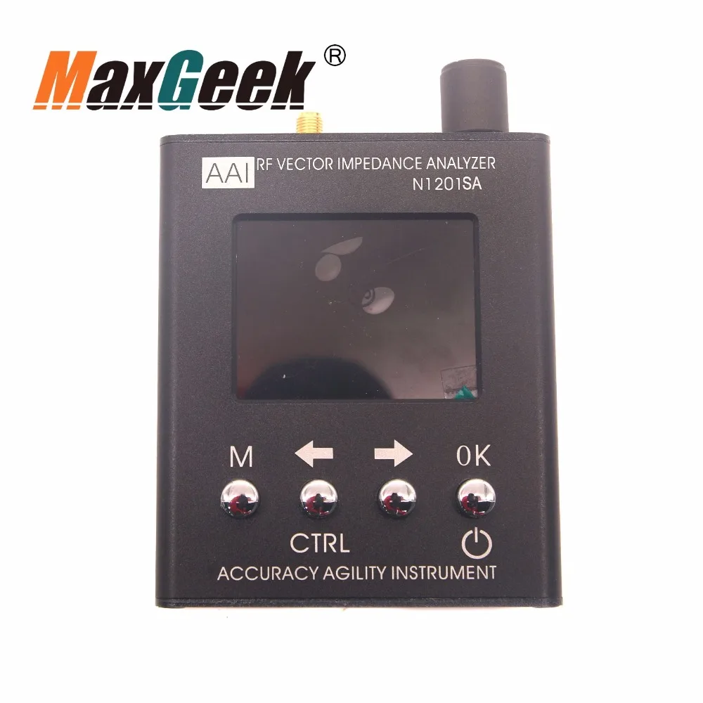 Анализатор антенны Maxgeek N1201SA + NFC RFID тестер векторного сопротивления RF измеритель