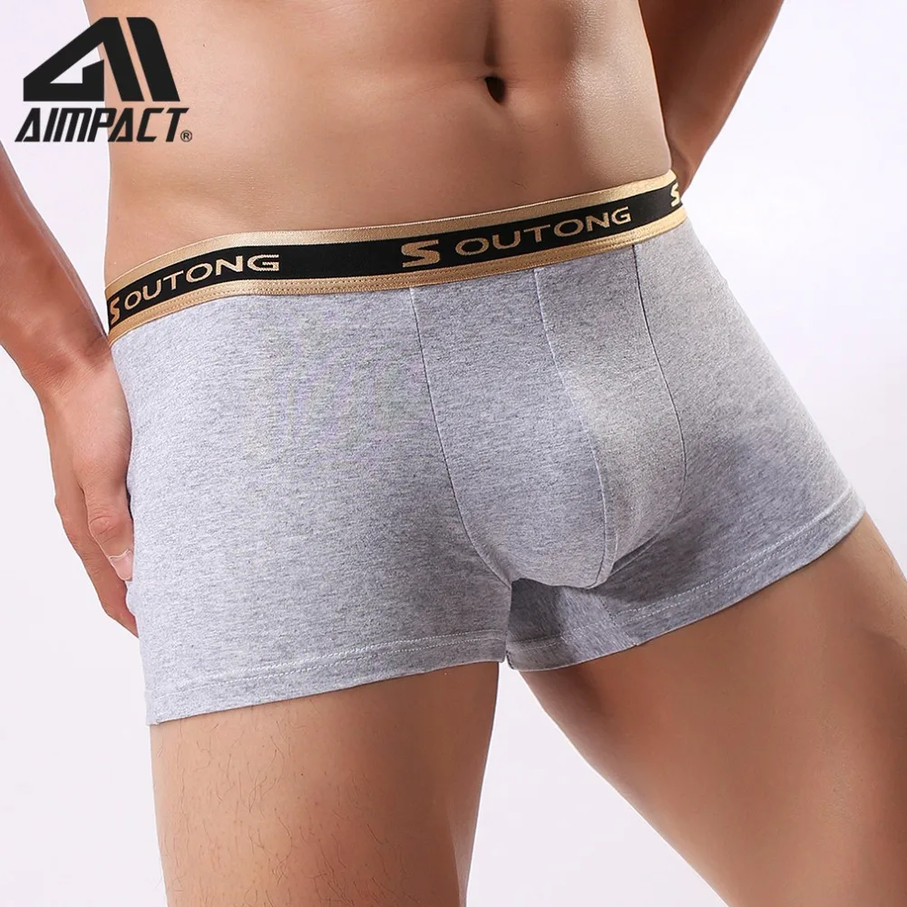 Хлопковые трусы боксеры шорты для мужчин 2019 г. Модные пикантные дышащие чистая