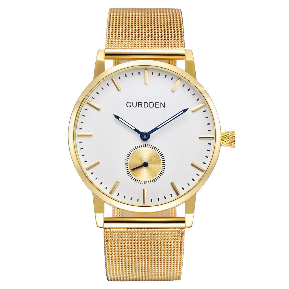 Мужские часы 5 бар водонепроницаемые Роскошные модные бизнес офисные из