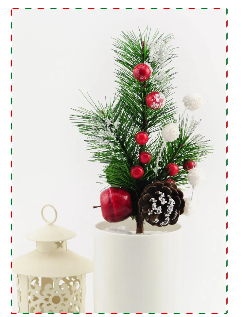 Искусственный Рождественский цветок новый xmastree украшения кедровые орехи фрукты