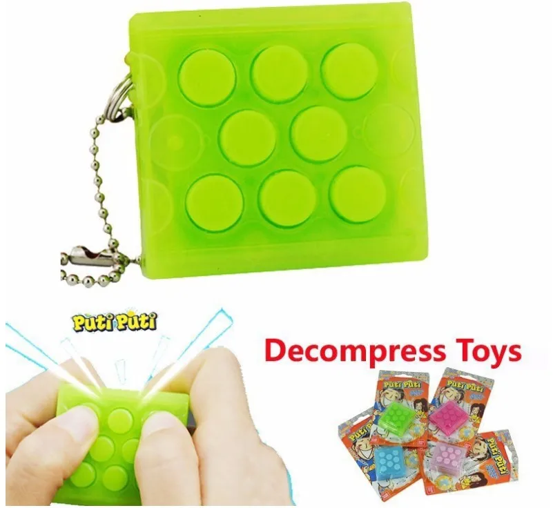 DHL Бесплатно ship.30pcs/lot. Electronic Bubble Wrap Брелок. Будущее OCD.1.75 &quotx 1.5&quot x 0.5 &quotpop. wireless squeeze.