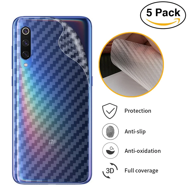 5 шт./лот Xiaomi mi9 SE mi9SE покрытие и полная защита углеродного волокна для Xiao mi 9 экрана