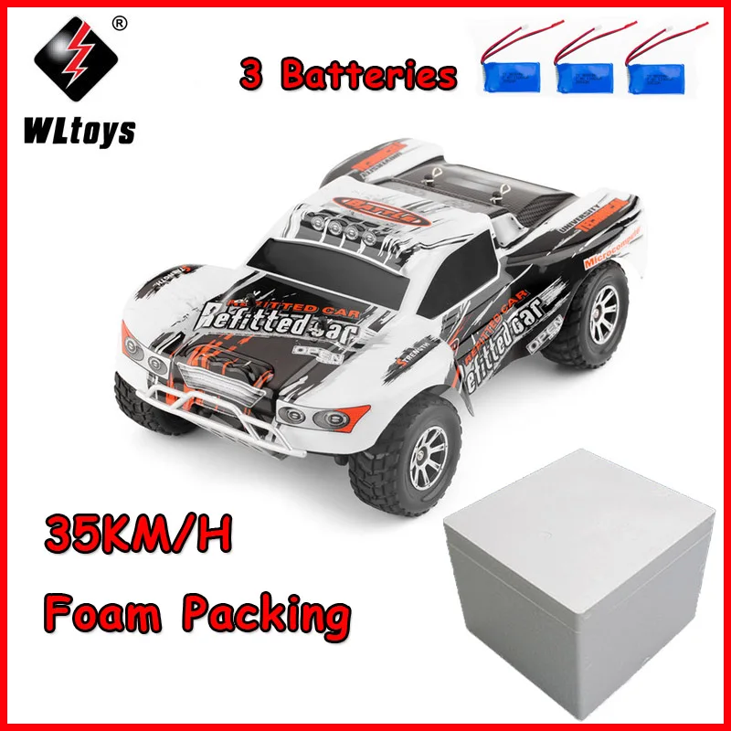 WLtoys A969 A 1:18 Радиоуправляемый автомобиль 4WD 4CH высокоскоростной внедорожник с