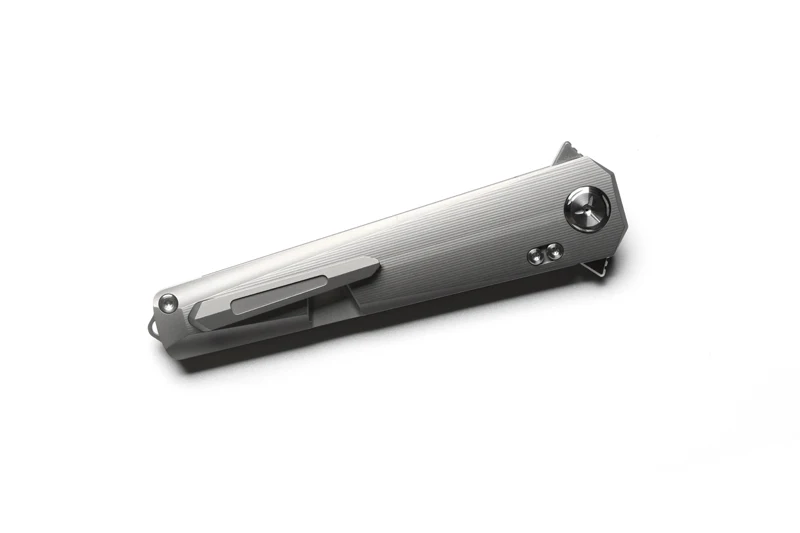 Два солнца TS44 Тактический Flipper мяч brearing складной нож D2 лезвие titanium Отдых на природе Охота карманные ножи Открытый выживания EDC инструмент