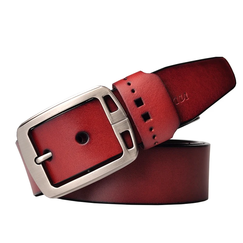 Новинка 2017 мужские ремни роскошный брендовый ремень из натуральной кожи для