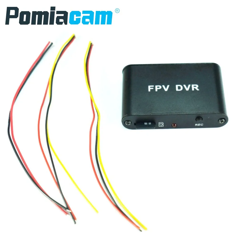 Оптовая продажа 10 шт./лот Micro D1M 1CH HD FPV DVR работает с CCTV аналоговой камерой 1ch super micro