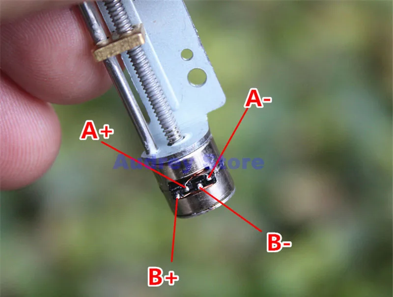 Новая одежда для маленькой девочки 2 фазы 4 провода Micro скользящий винт шаговый