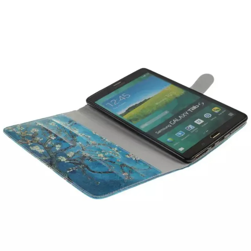 Силиконовый чехол для Samsung Galaxy Tab S 8 4 T700 T705 с откидной крышкой и изображением тигра