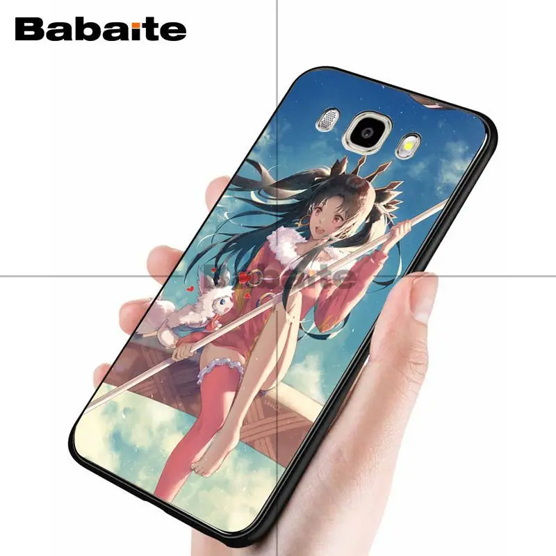Babaite FGO ishtar rin новое поступление черный чехол для сотового телефона samsung j7 2017 j8 j62018