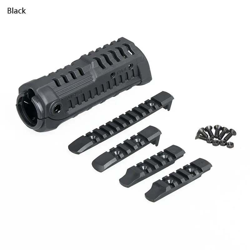 Тактический Черный загар зеленый M4S1 рука Guard Handguard для AR Carbine M16 AR15 HS22-0174 - Цвет: black