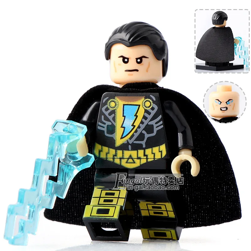 Одиночная Продажа Черный Adam с накидкой DC легенды завтрашнего дня Супер Герои