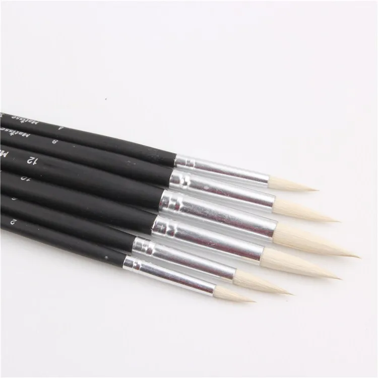 Brush Examination Oil Paint Brush Artists Stationery