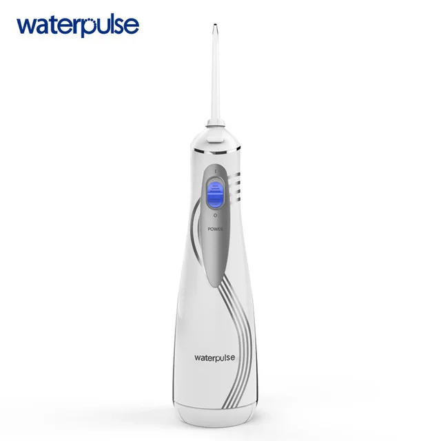 Стоматологической помощи waterpulse Портативный электрические зубные Вода Flosser Ирригатор для полости рта V400 Перезаряжаемые Чистка зубов зубной SPA воды - Цвет: V400
