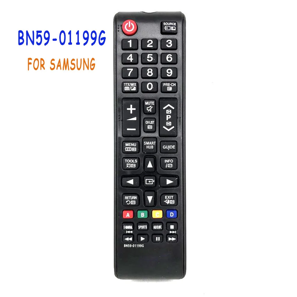 (2 шт.) Новый пульт дистанционного управления для Samsung TV SMART HUB UE40MU6400 UE43JU6000 UE48J5200