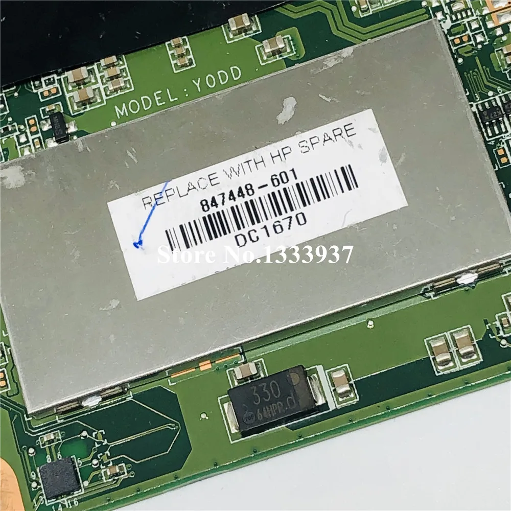 

DAY0DDMBAE0 847448-601 847448-501 847448-001 FOR HP Spectre X360 G2 13-4000 Mainboard i5-6300U LAPTOP MOTHERBOARD
