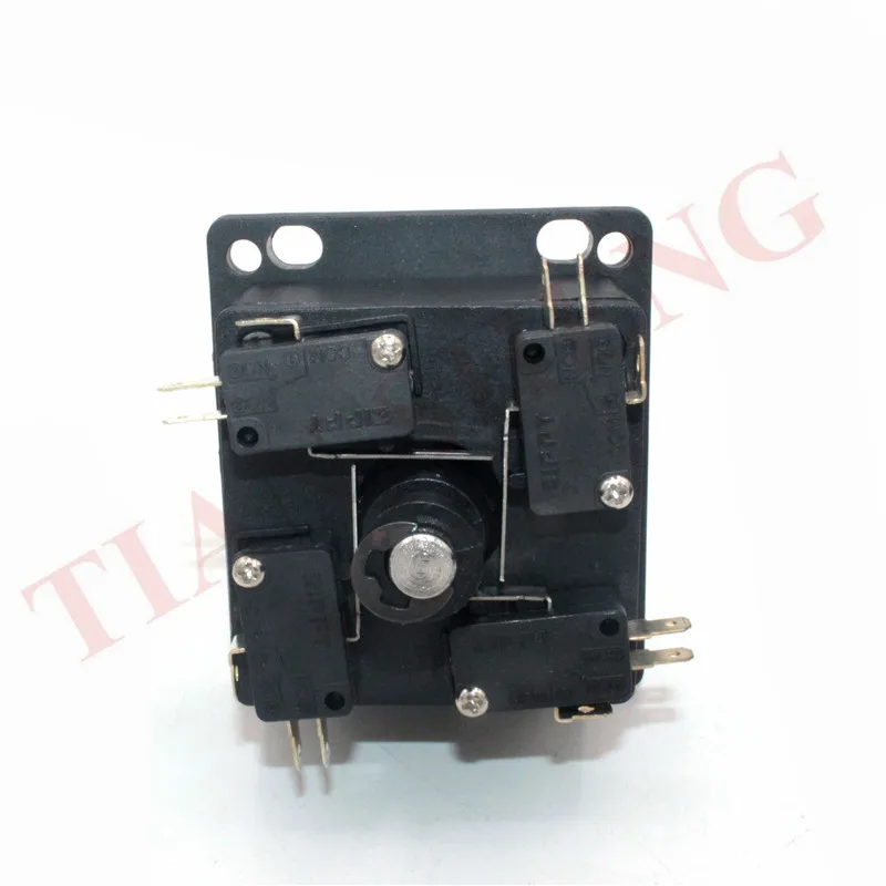 8-позиционный телефон черный/красный с микро-переключателем zippy для аркадной