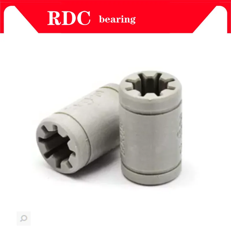 Бесплатная доставка 12 шт. подшипник из твердого полимера LM8UU вал 8 мм такой же как