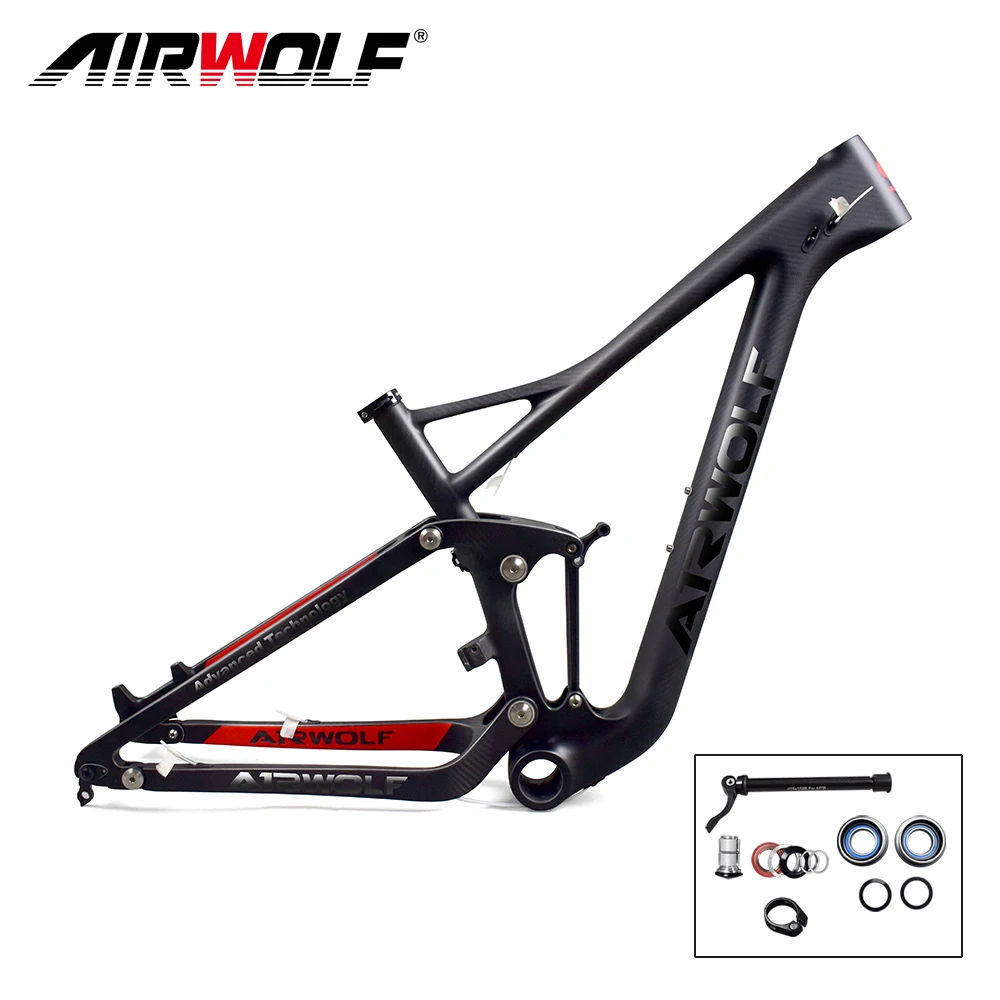 Airwolf 29er карбоновая рама для горного велосипеда полная подвеска семейство