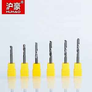 2pcslot 4mm Single Flute Spiral Cutter router bit CNC end mill For Acrylic carbide milling cutter tugster steel cnc tools
