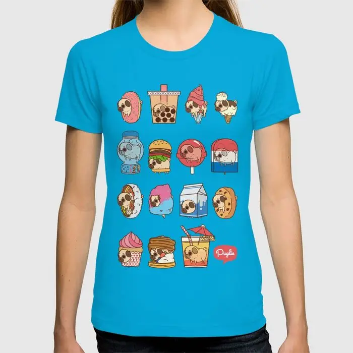 Марка одежды Время ограниченной женская футболка Puglie Сбор Продовольствия 3