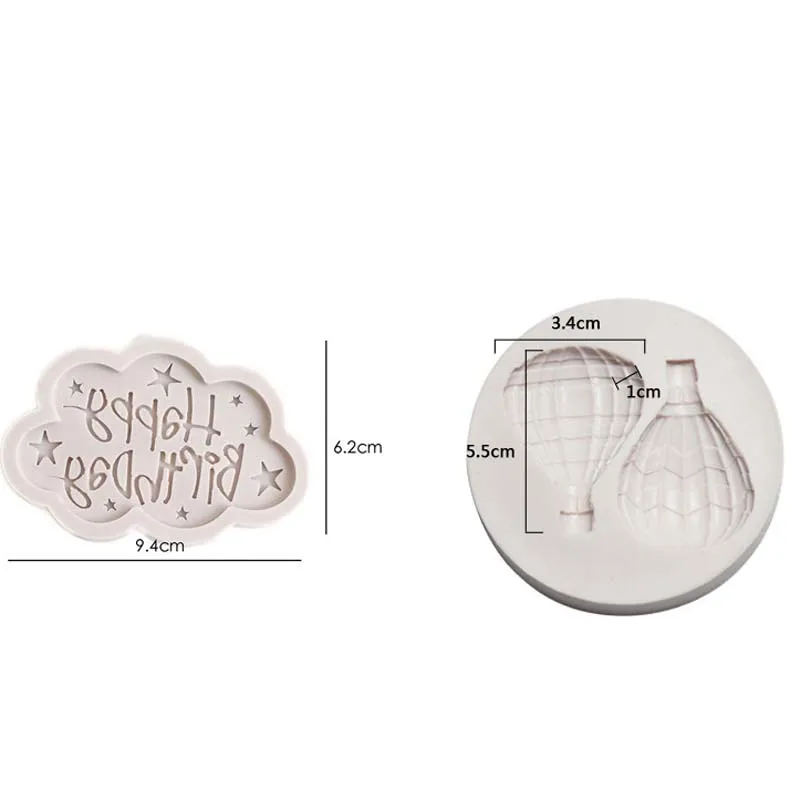 3D шар День рождения торт Силиконовая форма помадка Конфеты шоколад Фимо глина
