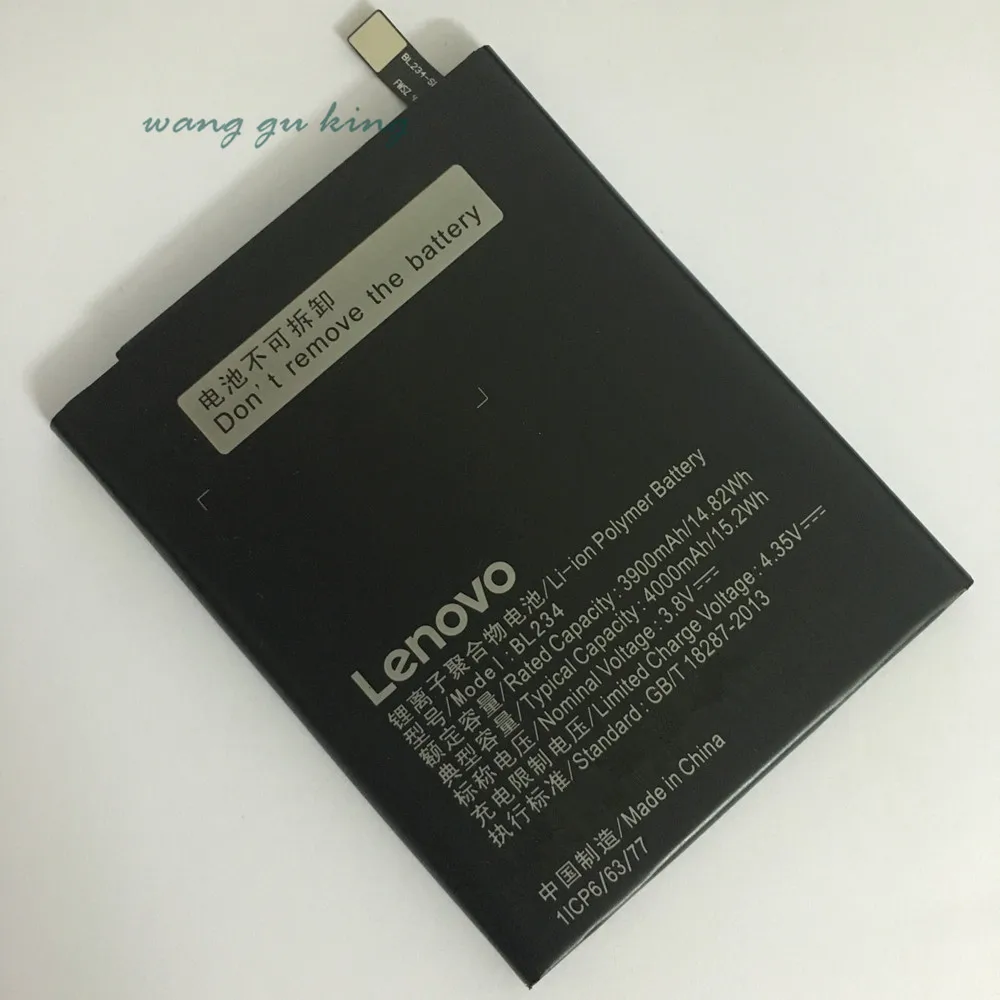 1 шт. 100% Высокое качество BL234 4000 мАч батарея для Lenovo P70 P70t T мобильного