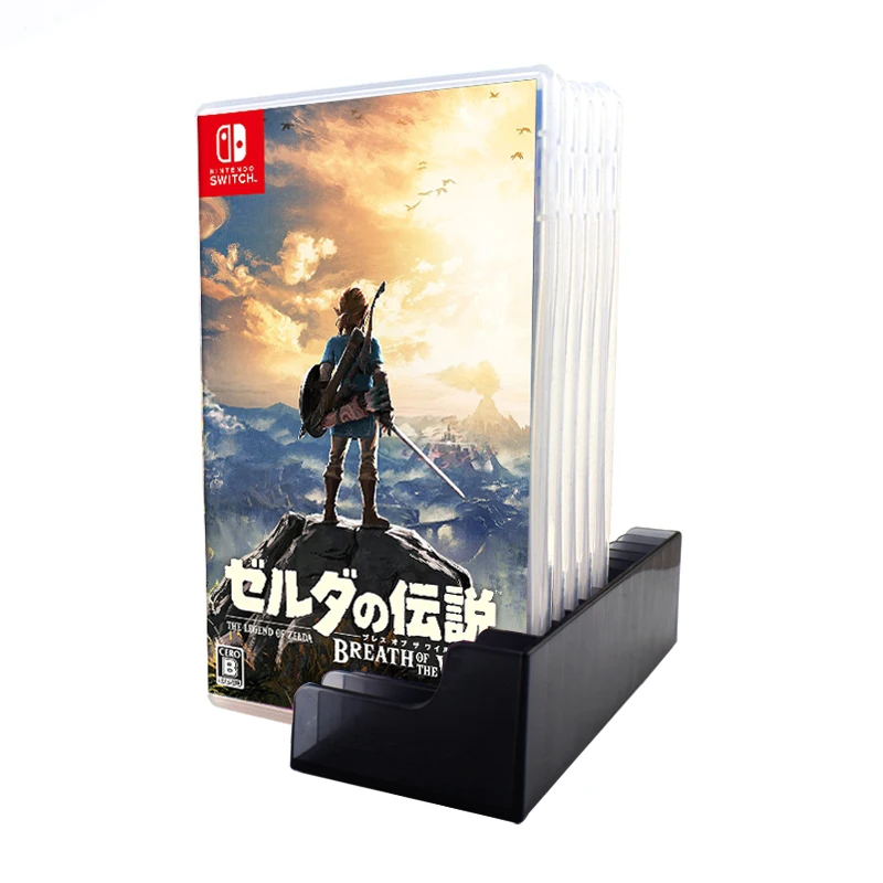 Лягушка данных 2 шт коробка для карточных игр Подставка для хранения CD диск держатель для Kind переключатель NS игровой картридж CD диск Поддержка 24 шт карты