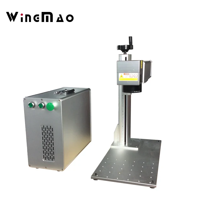 Высокая точность 20 Вт оптоволоконная лазерная гравировка машина для металла|machine