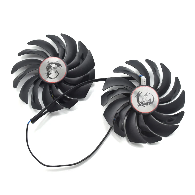 95 мм PLD10010B12HH RX 580 Вентилятор охлаждения игровой карты для MSI Gaming X 8G GeForce GTX 1050Ti 4G 1060