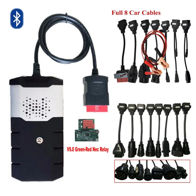 2019 Новинка для delphis vd ds150e cdp 2016. R0 последняя версия с bluetooth obd Автомобильный сканер