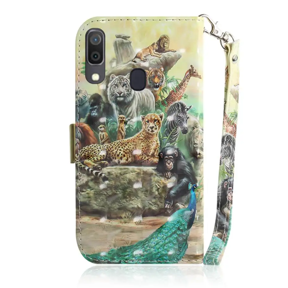 Чехол-книжка для Samsung Galaxy A30 A50 кожаный чехол-бумажник A30S A10S M30S A50S чехол-Капа |