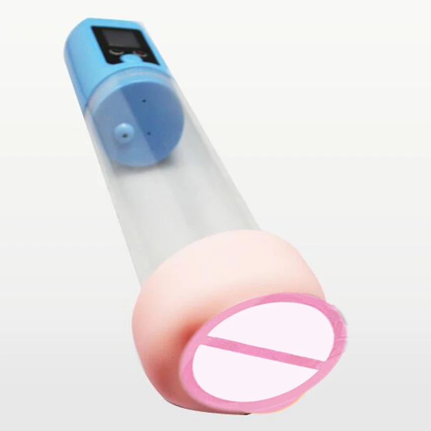 СВЕТОДИОДНЫЙ Электрический автоматический удлинитель для пениса чашка