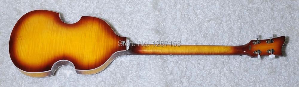 Грот Новое поступление SUNBURST Hofn скрипка бас полый корпус 69 винтажный Стиль тюнеры прямо с завода